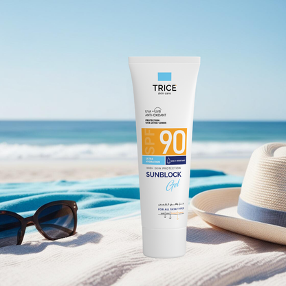 Trice Sunblock Gel SPF 90 PA++++